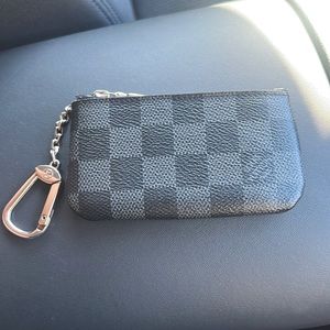 Louis Vuitton black print wallet